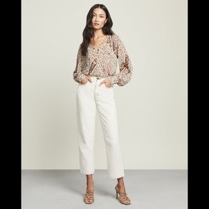 Veronica Beard Blake Straight High Rise Jeans 27/4